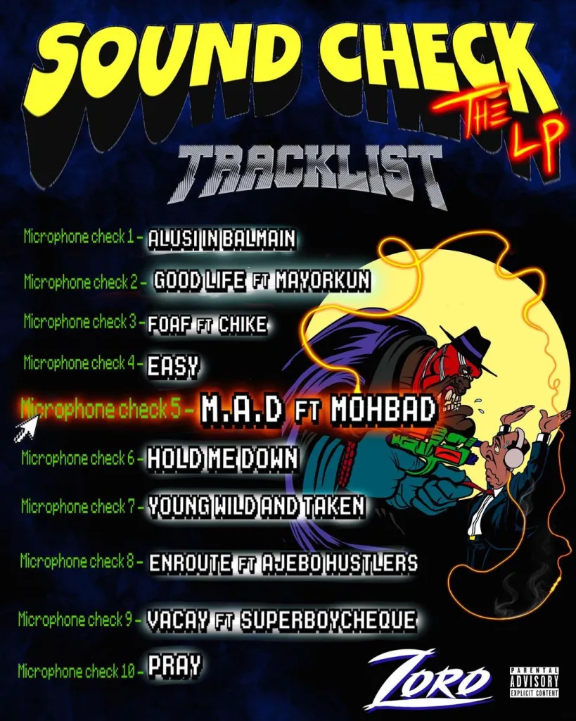 Zoro – Medicine After Death (M.A.D) Ft Mohbad