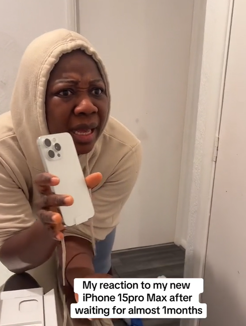 The Lady Who Waited a Month for Her iPhone 15 Fumes